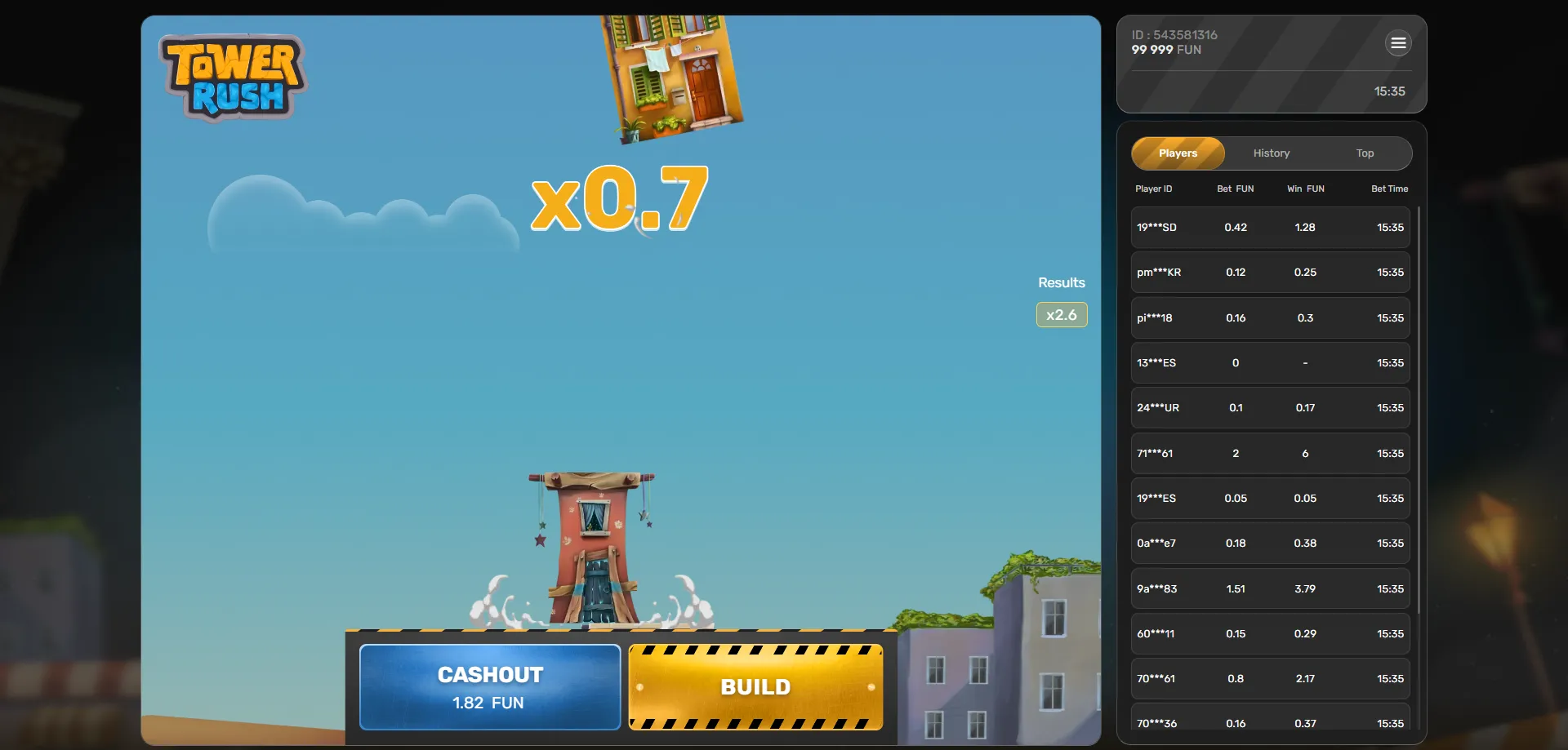 لعبة tower rush الأصلية في مصر — كازينو أونلاين 2026